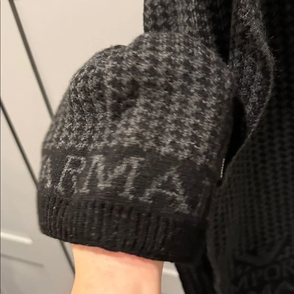 Emporio Armani Dark Gray kids Scarf and hat